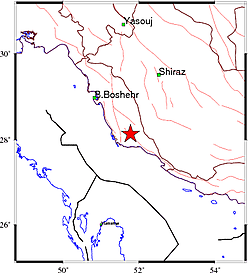 زلزله 5.1 ريشتري استان بوشهر را لرزاند+ جزئيات