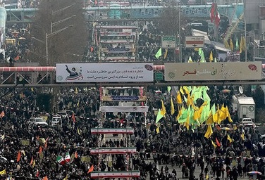 تصاویر/ راهپیمایی 22 بهمن در تهران