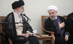 دیدار هیئت دولت با امام خامنه ای