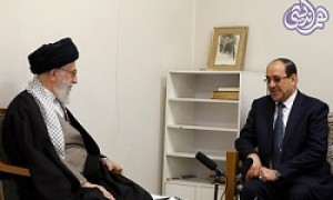 دیدار نوری مالکی با امام خامنه ای