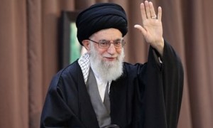 صوت سخنرانی امام خامنه ای در حرم مطهر رضوی