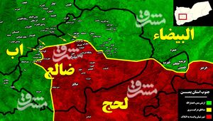 جزئیات شکست های سنگین نیروهای ائتلاف در جنوب یمن/ بازپس‌گیری ۳۰۰ کیلومتر مربع از مساحت اشغالی پس از ۸ روز درگیری نفس‌گیر + نقشه میدانی و عکس