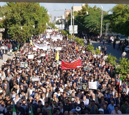 راهپیمایی باشکوه بوشهری‌ها در محکومیت اغتشاشگران / اعلام پیام همبستگی ملت ایران از کنار خلیج همیشه فارس‌