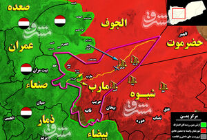 ائتلاف سعودی چگونه در مرکز یمن به بن بست رسید؟ / رزمندگان یمنی در آستانه یک پیروزی راهبردی در استان «مأرب» + نقشه میدانی و عکس
